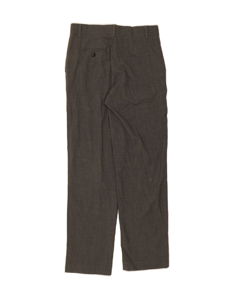 CHAPS Boys Straight Casual Trousers 13-14 Years W28 L28 Grey Polyester Vintage Chaps and Second-Hand Chaps from Messina Hembry 