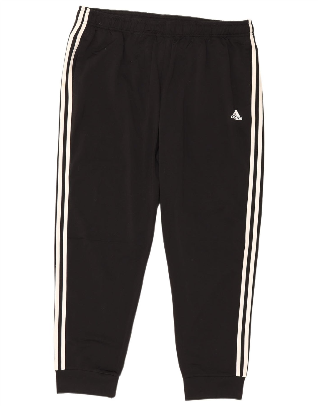 Adidas Mens Tracksuit Trousers Joggers 2XL  Black Polyester