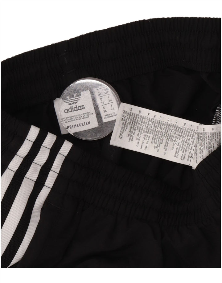 Adidas Womens Tracksuit Trousers Joggers UK 10 Small Black Polyester