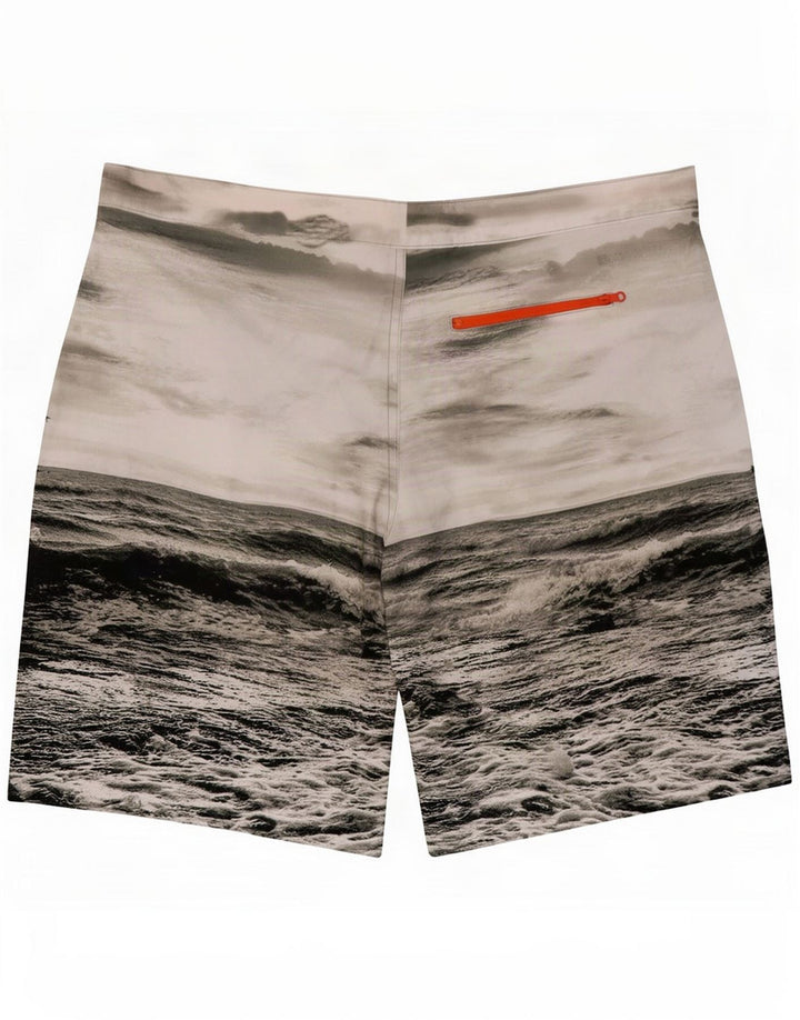 Mountain Warehouse Mens Graphic Swimming Shorts 2XL Grey Polyester