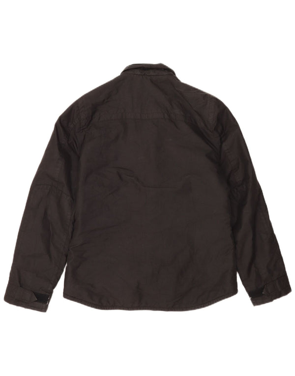 Levi's Girls Loose Fit Windbreaker Coat 8-9 Years Small Black Polyester