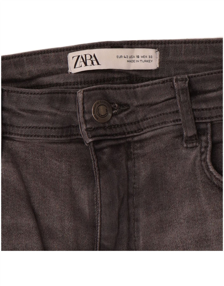 Zara Womens Skinny Jeans EU 42 Large W32 L27 Grey