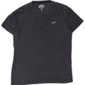 Hollister Mens T-Shirt Top Small Navy Blue Cotton