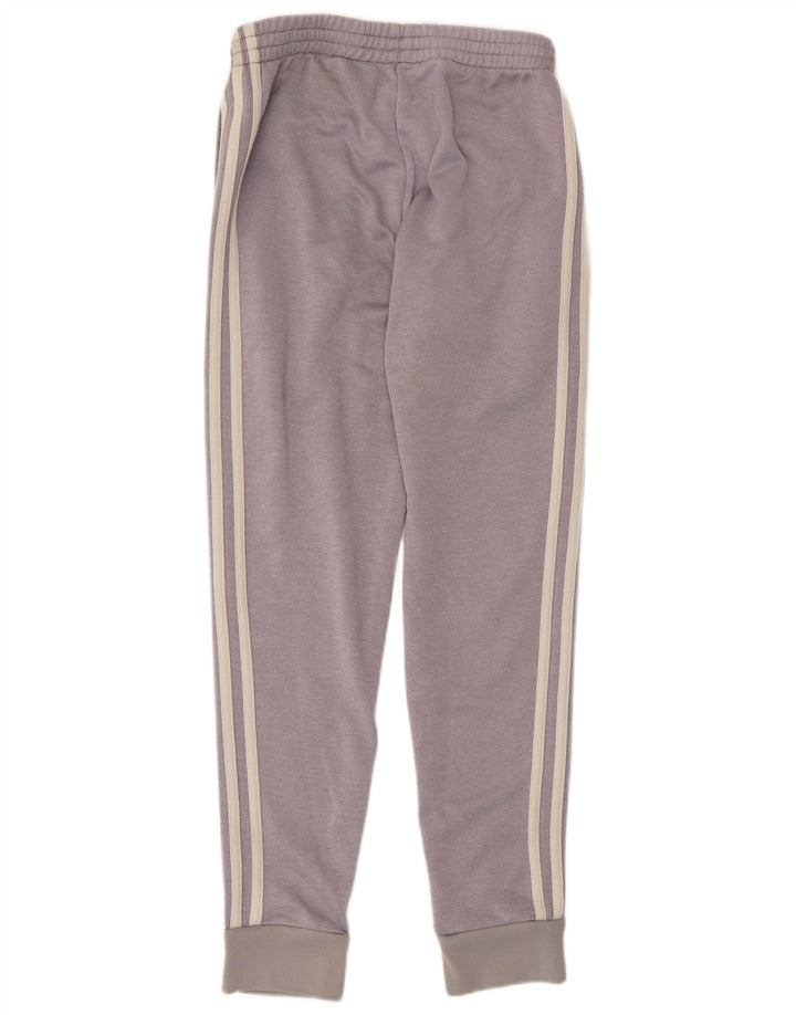 ADIDAS Womens Tracksuit Trousers Joggers UK 8 Small  Purple Polyester