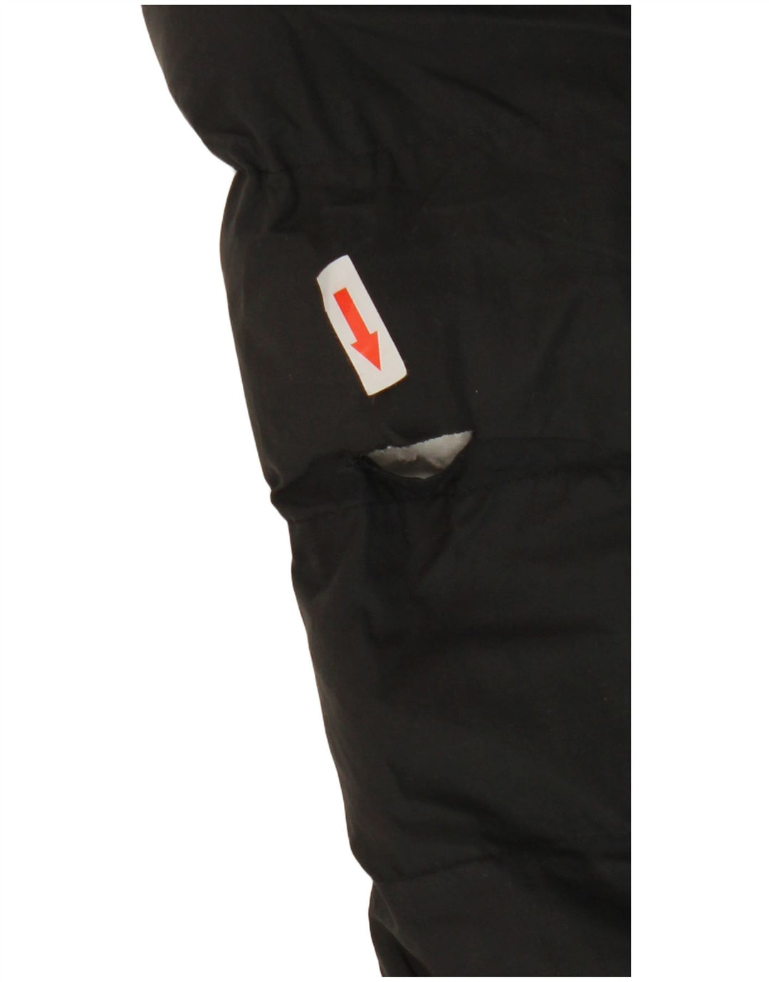 Nike Boys Hooded Padded Jacket 13-14 Years XL Black Polyester