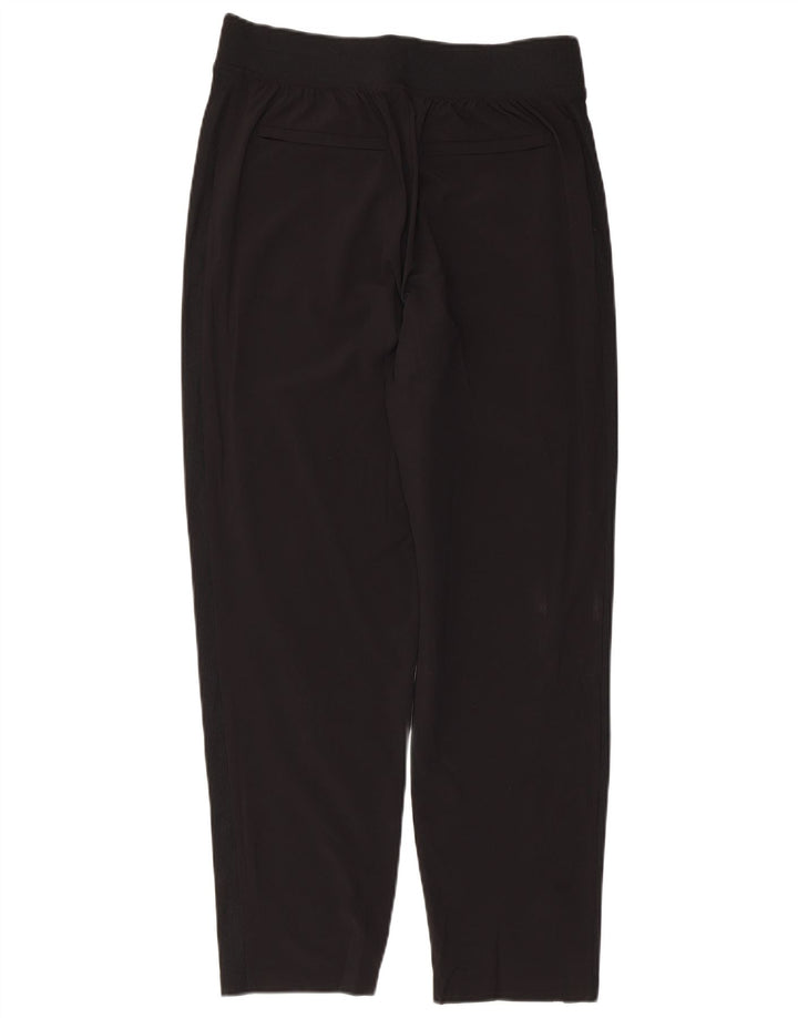 ATHLETA Womens Tracksuit Trousers US 4 Small  Black Polyester