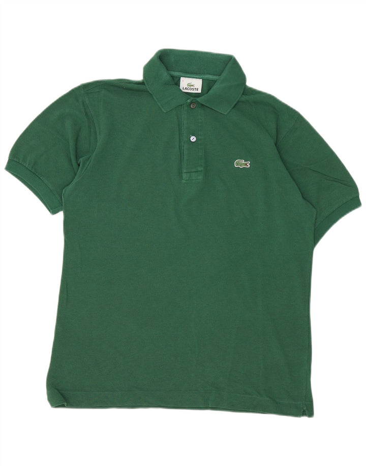 Lacoste Mens Polo Shirt Size 3 Small Green Cotton