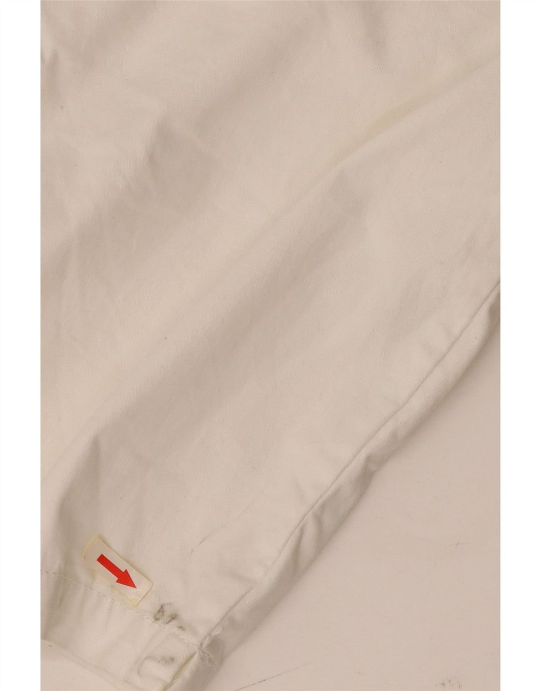 Lee Womens Mid Rise Regular Fit Casual Shorts US 10 Large W34 White Cotton