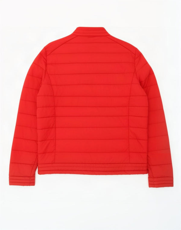 Guess Mens Padded Jacket UK 36 Small Red Polyester Sports