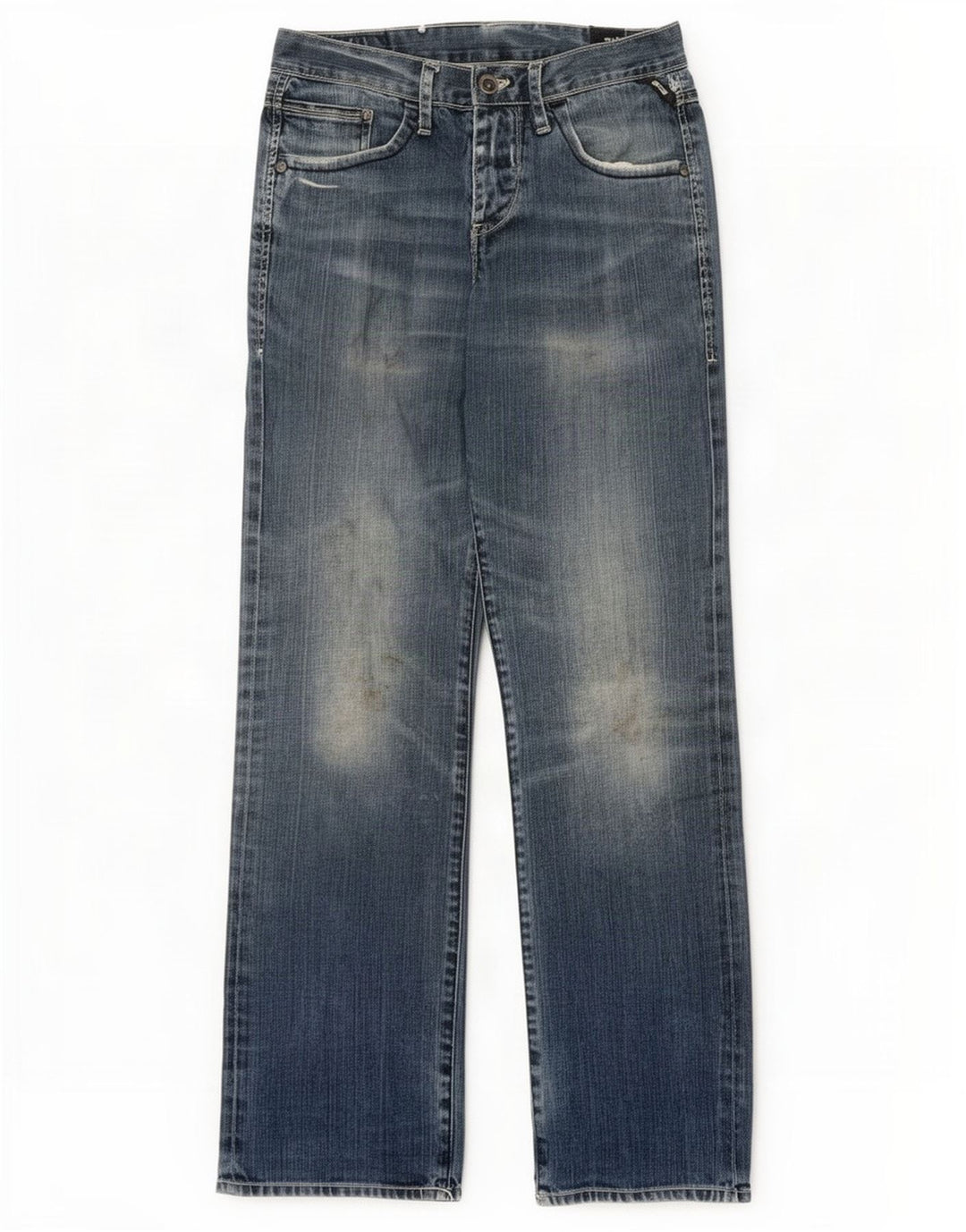 Jack & Jones Mens Straight Jeans W30 L31 Blue