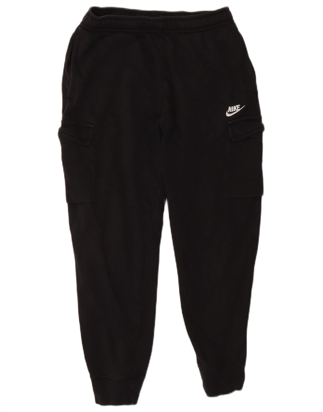 Nike Mens Cargo Tracksuit Trousers Joggers Medium Black Cotton