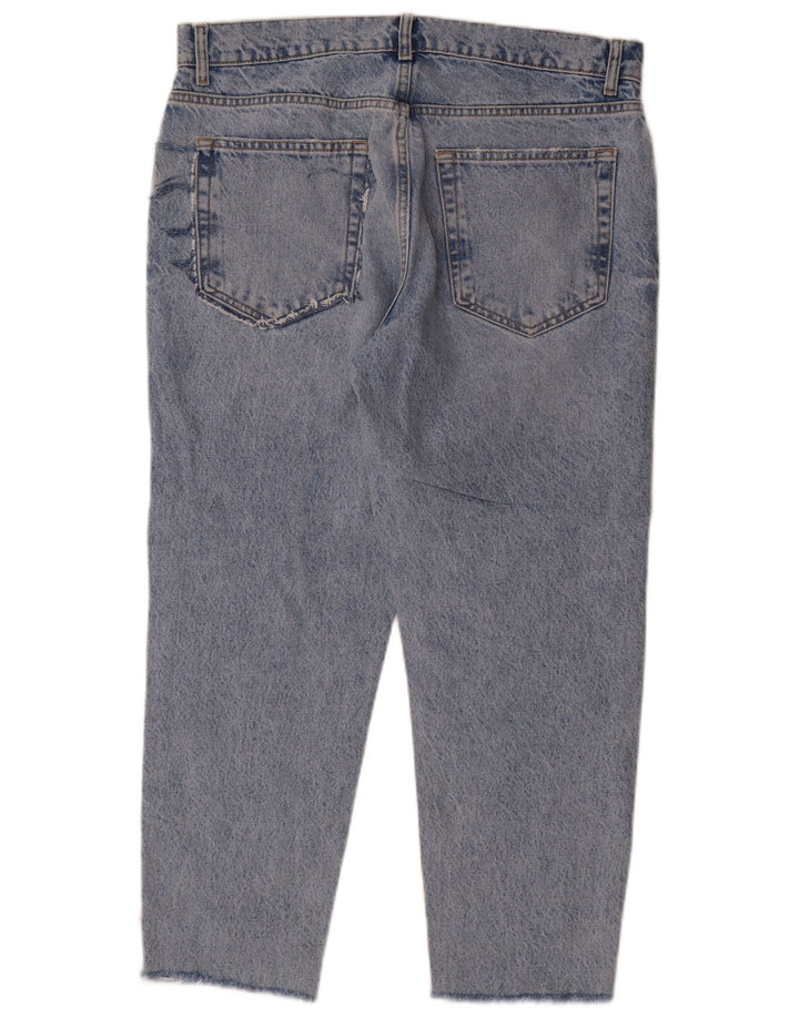 ZARA Mens Tapered Jeans EU 42 Large W32 L26 Blue
