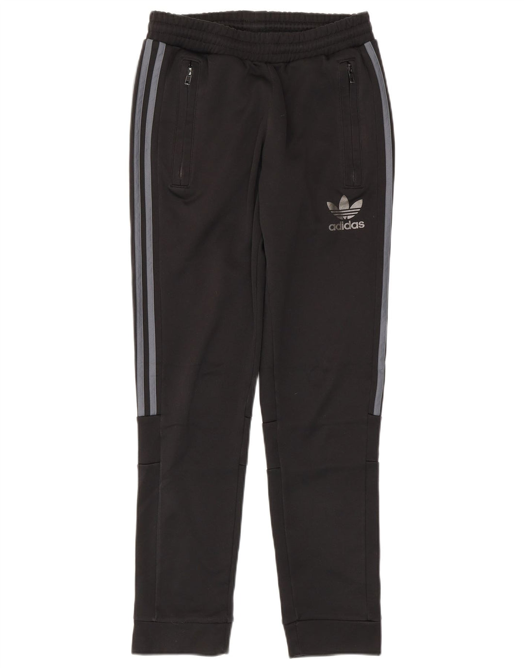 Adidas Mens Tracksuit Trousers Joggers Small Black Polyester