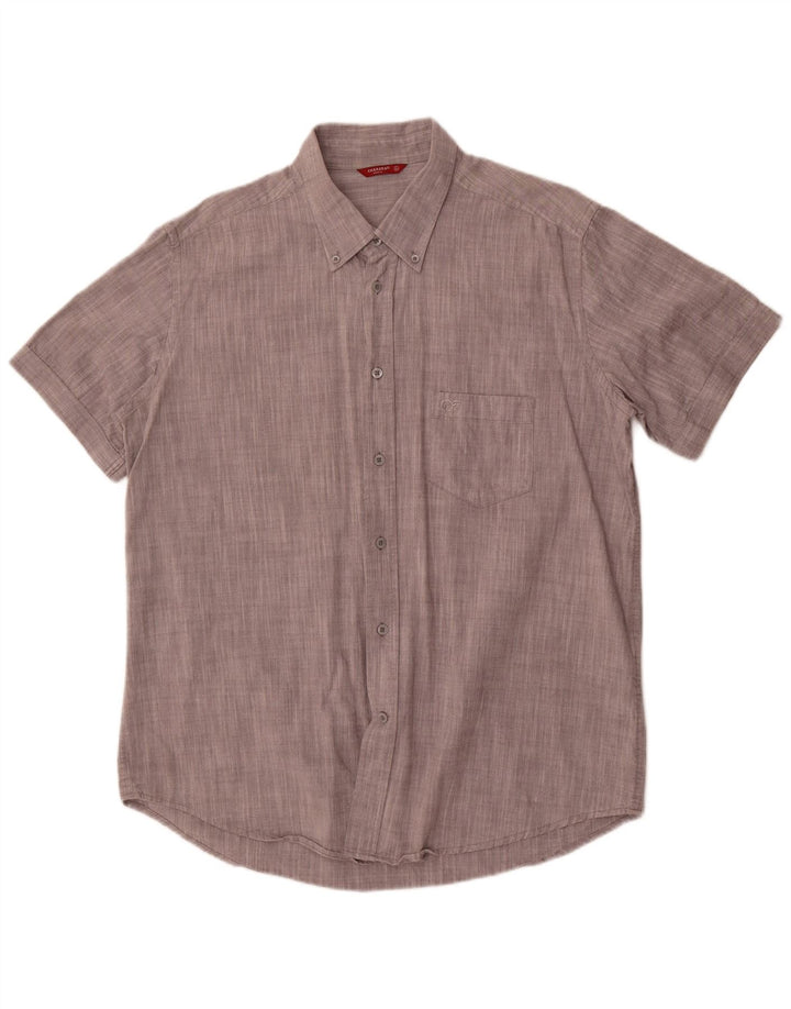 Carrera Mens Short Sleeve Shirt XL Grey