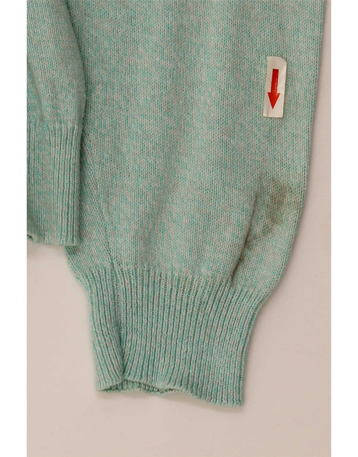Marks & Spencer Mens Regular Fit Crew Neck Jumper Sweater XL Blue