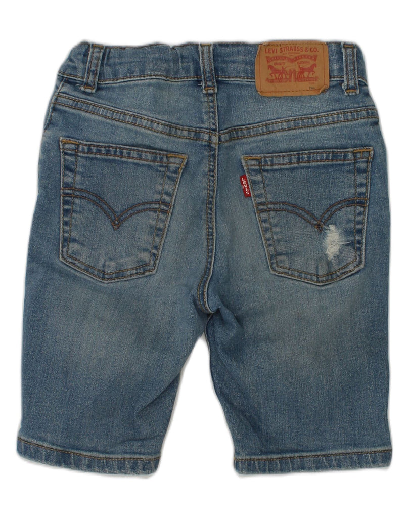 LEVI'S Boys 511 Distressed Denim Shorts 6-7 Years W22  Blue Cotton | Vintage Levi's | Thrift | Second-Hand Levi's | Used Clothing | Messina Hembry 