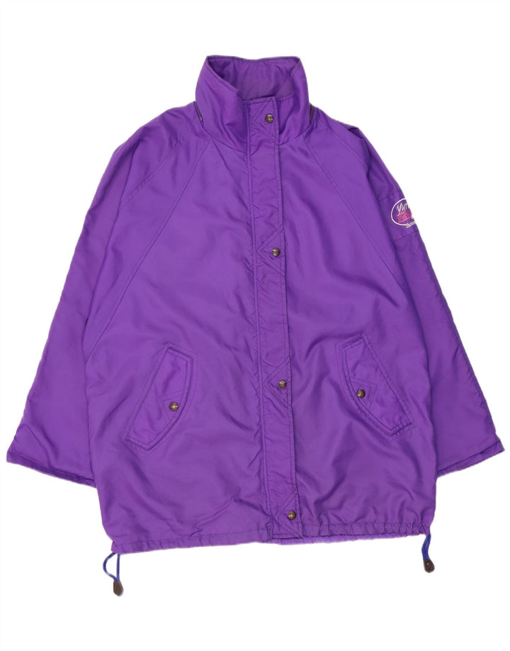 Dolomite Womens Oversized Raincoat UK 16 Large Purple