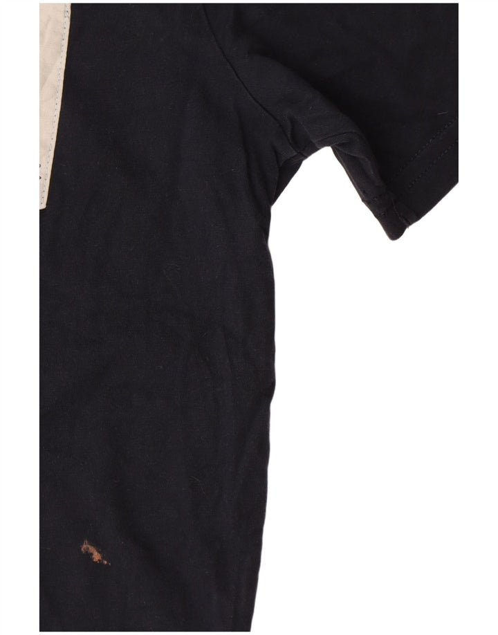 Penguin Mens T-Shirt Top Large Navy Blue Cotton