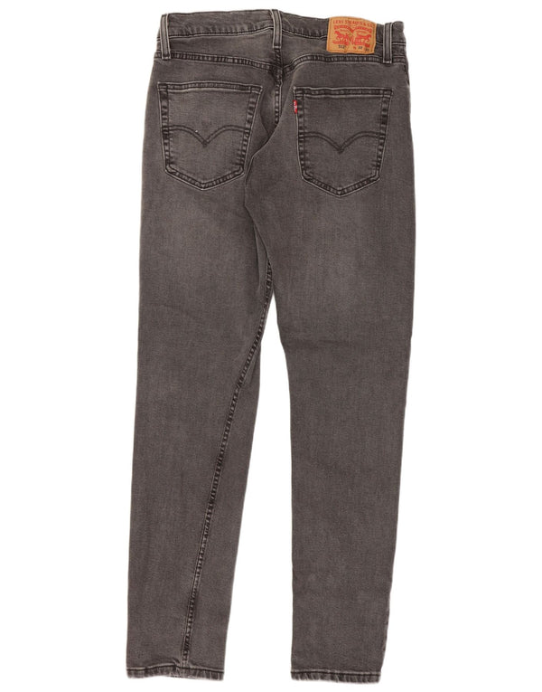 Levi's Mens 512 Slim Tapered Jeans W32 L32 Grey Cotton