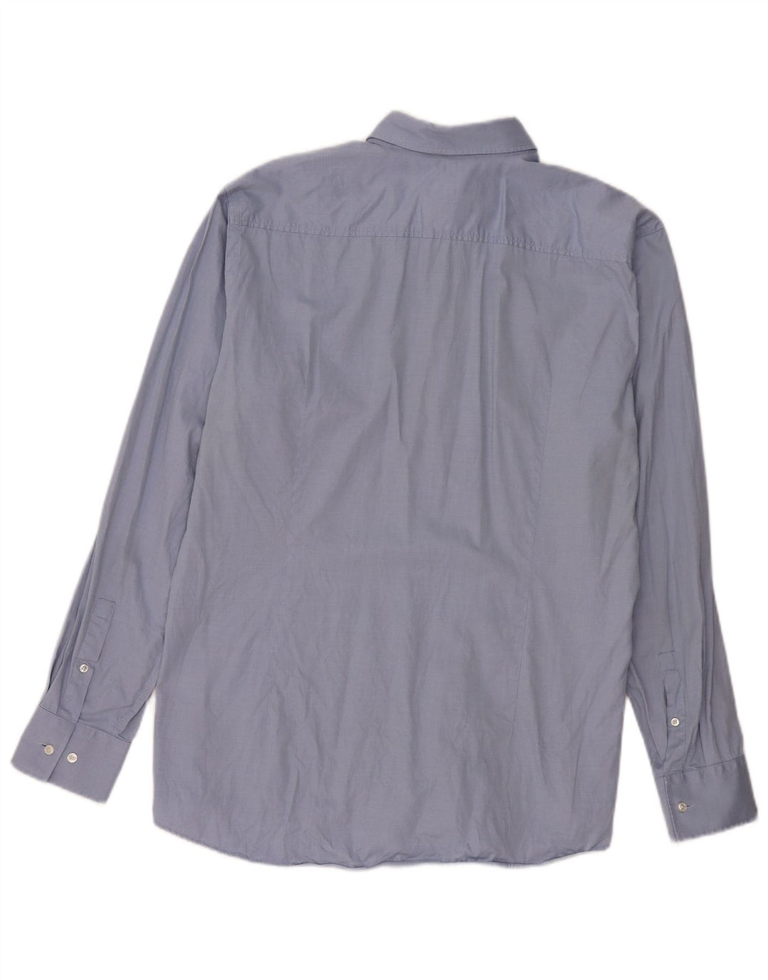 Hugo Boss Mens Slim Fit Shirt Size 43 17 XL Blue