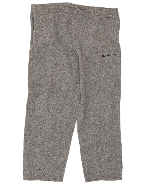 Champion Mens Tracksuit Trousers Large Grey Flecked