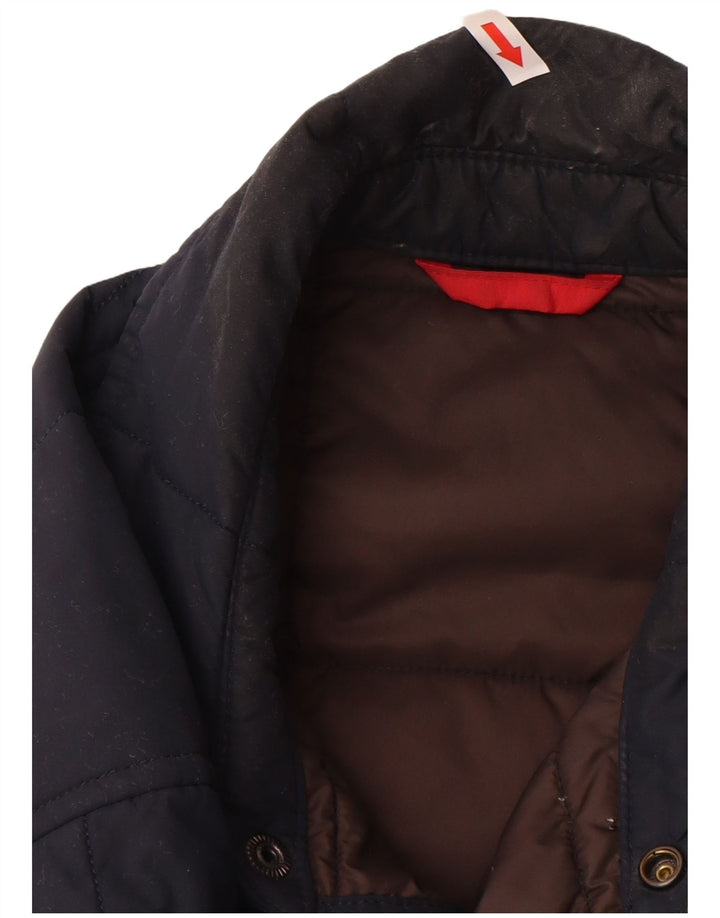 Fay Mens Padded Jacket UK 36 Small Navy Blue