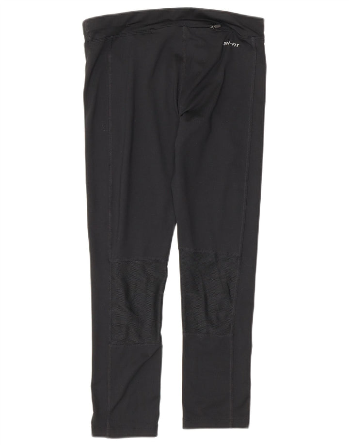 Nike Womens Dri Fit Leggings UK 6 XS  Black Polyester