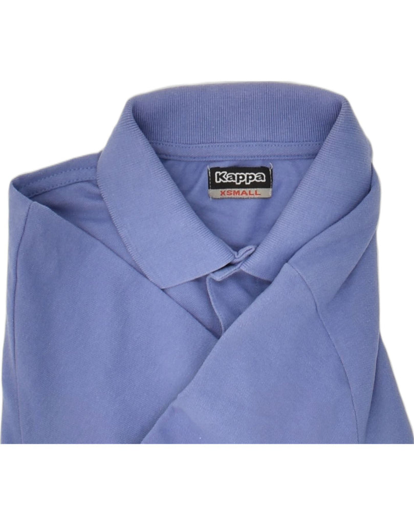 KAPPA Mens Polo Shirt XS Blue Cotton | Vintage Kappa | Thrift | Second-Hand Kappa | Used Clothing | Messina Hembry 