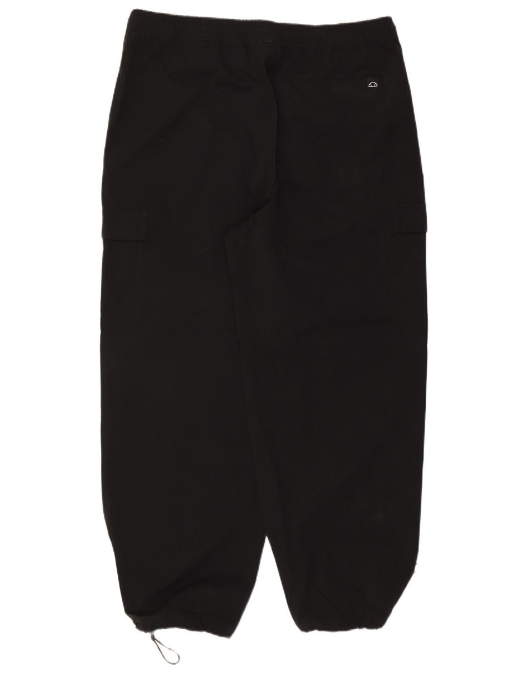 ELLESSE Mens Cargo Tracksuit Trousers Joggers 2XL Black Polyester