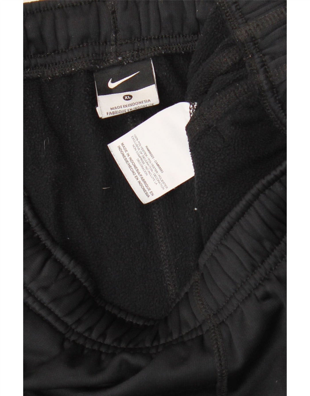 NIKE Womens Dri Fit Tracksuit Trousers UK 18 XL  Black Polyester