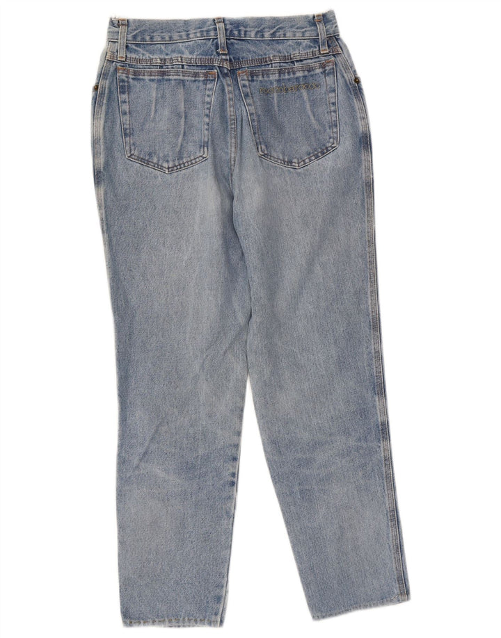 Roccobarocco Womens Cropped Jeans W31 L25 Blue Cotton