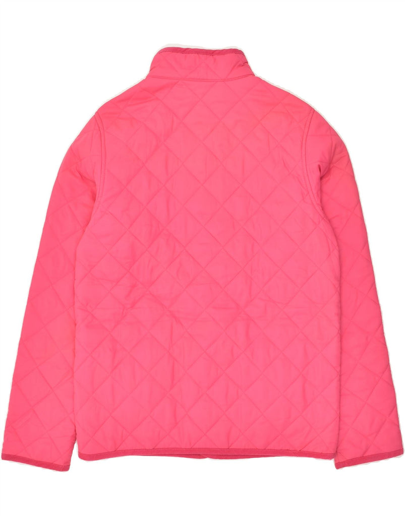 BENETTON Girls Quilted Jacket 13-14 Years 3XL Pink Polyamide | Vintage Benetton | Thrift | Second-Hand Benetton | Used Clothing | Messina Hembry 