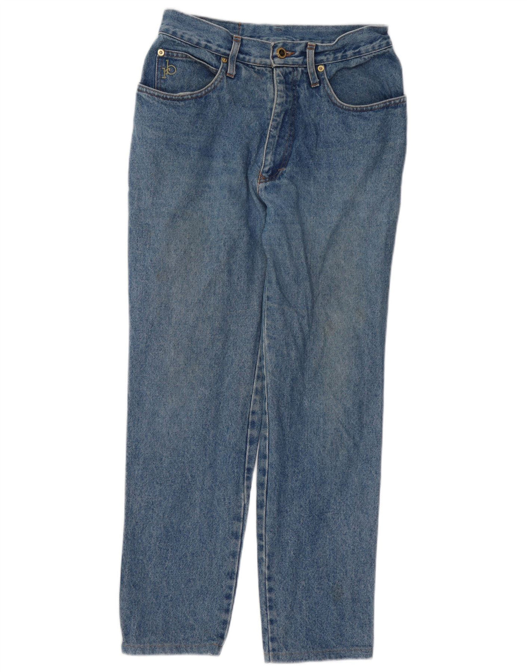 ROCCOBAROCCO Womens Tapered Jeans W32 L27 Blue Cotton