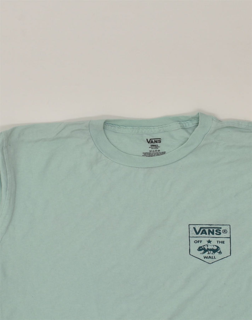 VANS Mens Graphic T-Shirt Top Small Green Cotton | Vintage Vans | Thrift | Second-Hand Vans | Used Clothing | Messina Hembry 