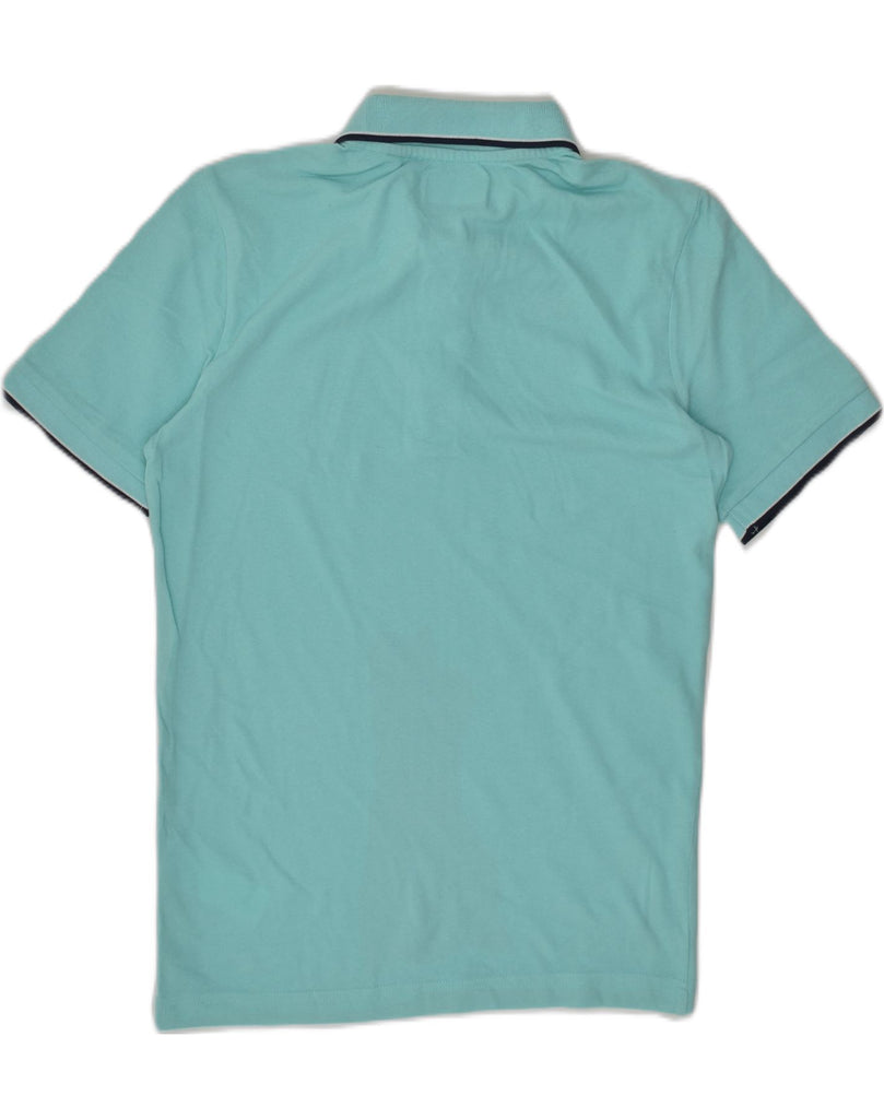 KAPPA Mens Polo Shirt Small Turquoise Cotton | Vintage Kappa | Thrift | Second-Hand Kappa | Used Clothing | Messina Hembry 