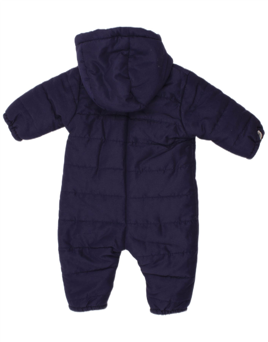 UMBRO Baby Boys Hooded Padded Jumpsuit 3-6 Months  Navy Blue Polyester
