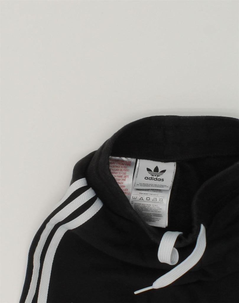 ADIDAS Baby Boys Tracksuit Trousers 12-18 Months Black Cotton | Vintage Adidas | Thrift | Second-Hand Adidas | Used Clothing | Messina Hembry 