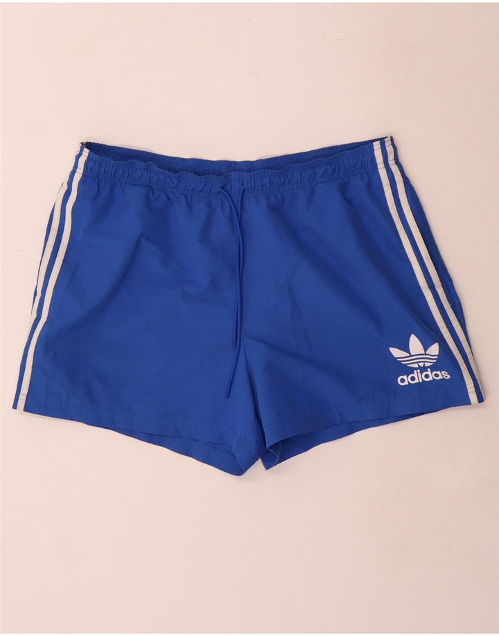 Adidas Mens Sport Shorts XL Blue Polyester