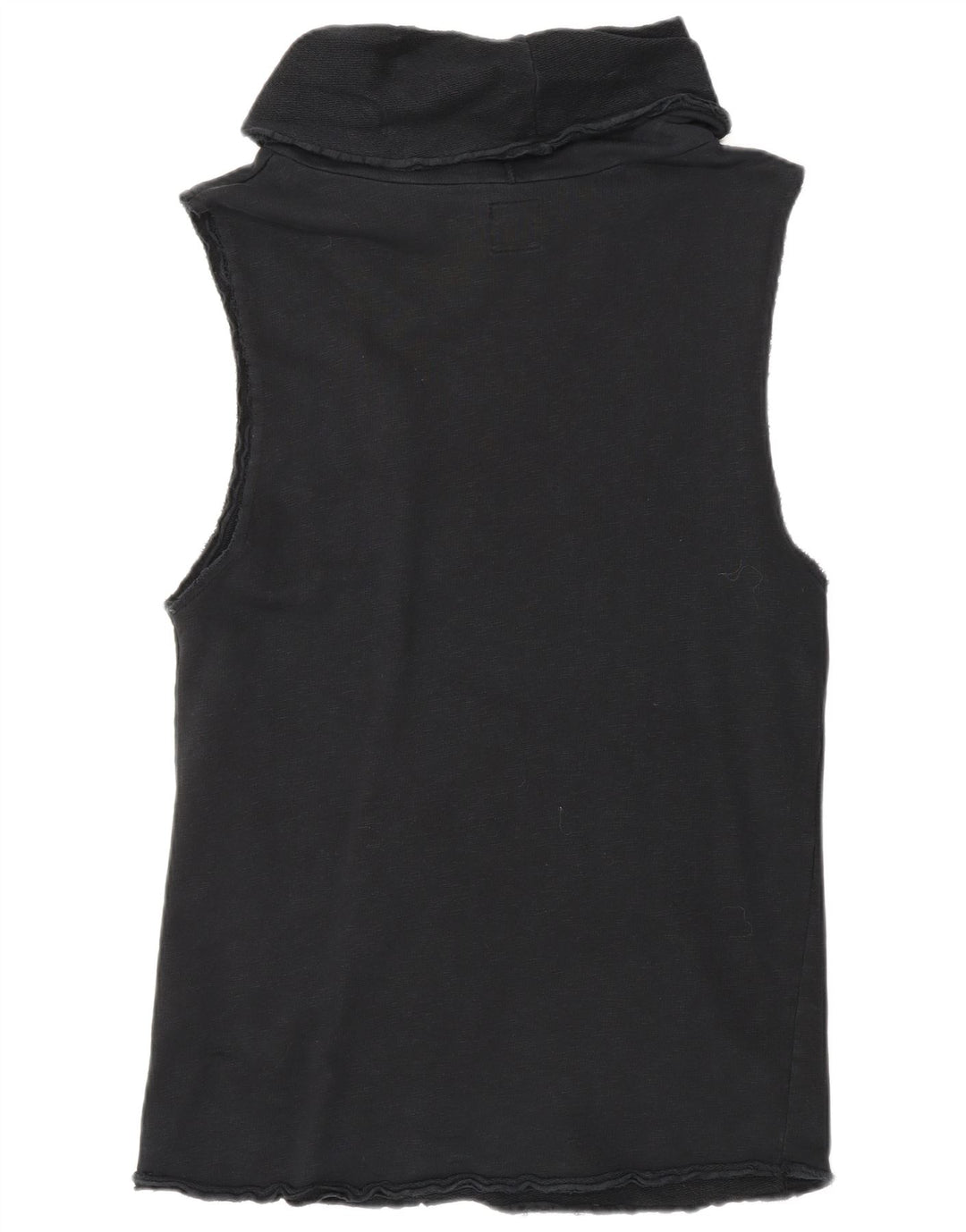 ZARA Mens Sleeveless Sweatshirt Jumper Large Black