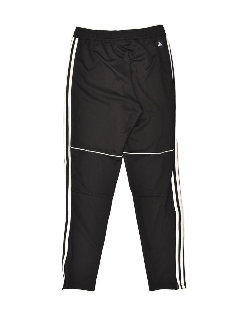 ADIDAS Mens Tracksuit Trousers Small Black Polyester | Vintage Adidas | Thrift | Second-Hand Adidas | Used Clothing | Messina Hembry 