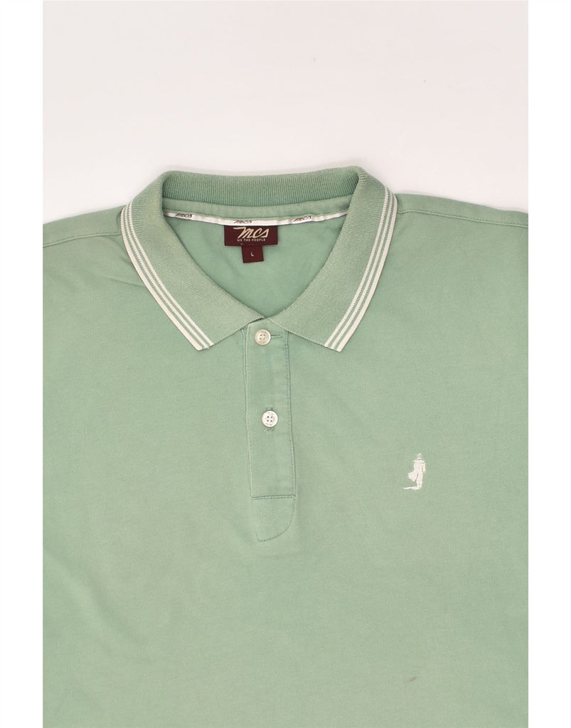 MARLBORO CLASSICS Mens Polo Shirt Large Green | Vintage Marlboro Classics | Thrift | Second-Hand Marlboro Classics | Used Clothing | Messina Hembry 