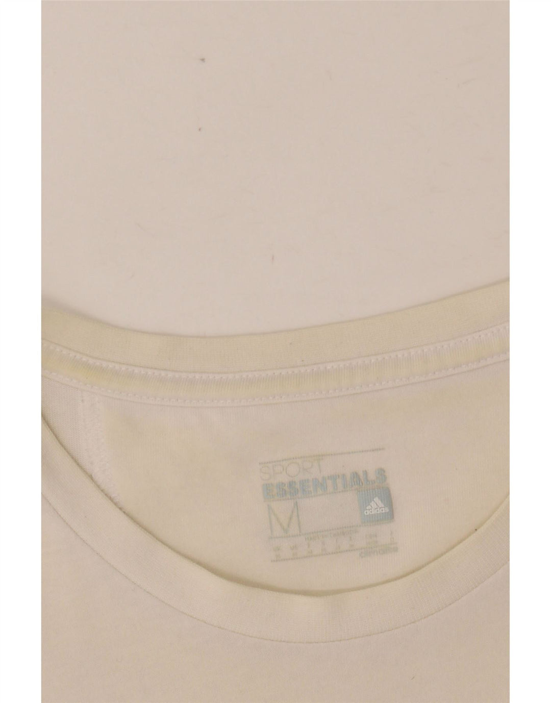 ADIDAS Mens Climalite Graphic T-Shirt Top Medium White