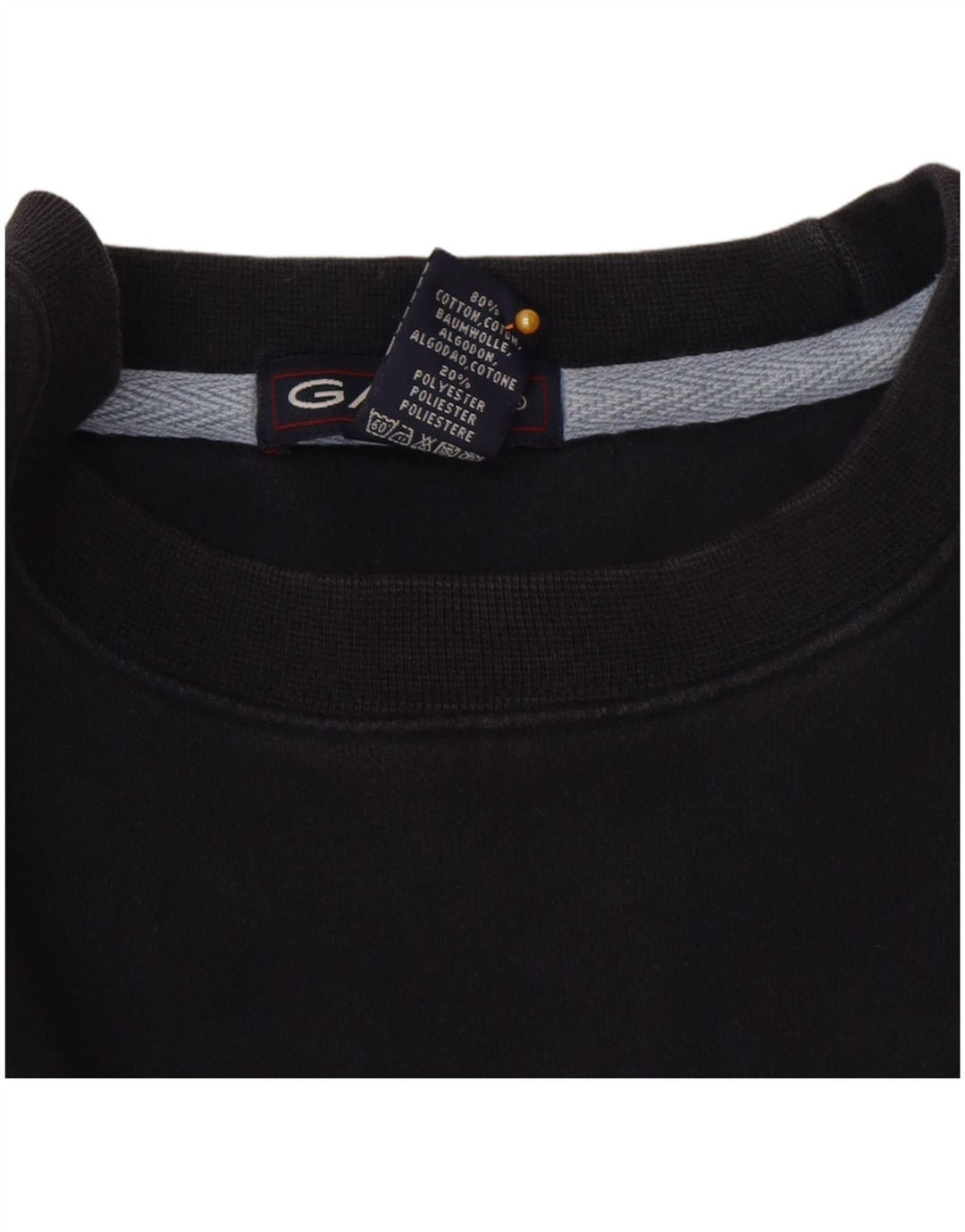 Gant Mens Sweatshirt Jumper XL Navy Blue Cotton