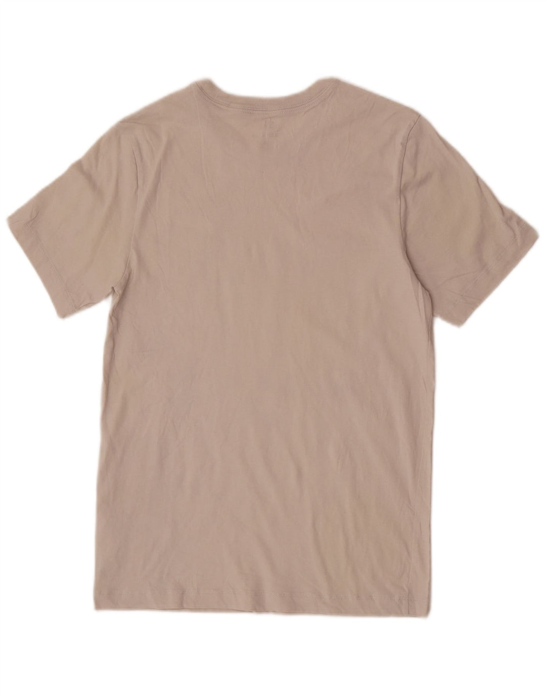 Nike Mens T-Shirt Top Small Off White Cotton