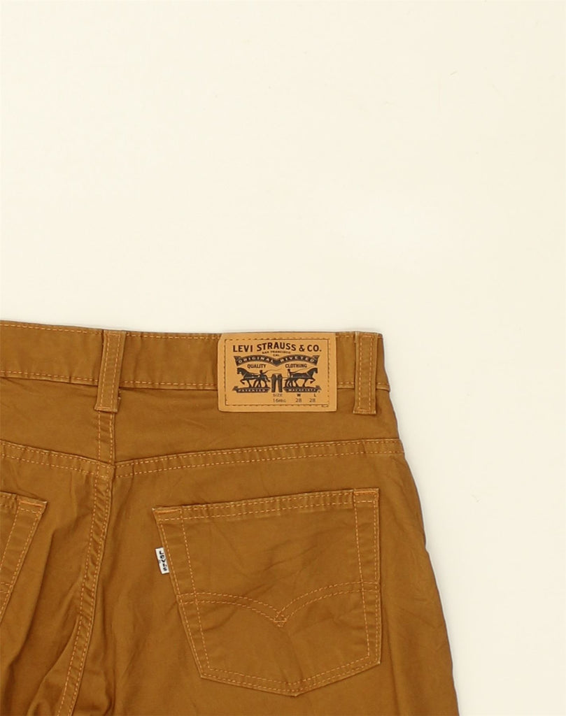 LEVI'S Boys 511 Slim Jeans 15-16 Years W28 L28 Brown Cotton | Vintage Levi's | Thrift | Second-Hand Levi's | Used Clothing | Messina Hembry 