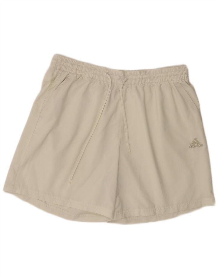 ADIDAS Mens Sport Shorts 2XL  White