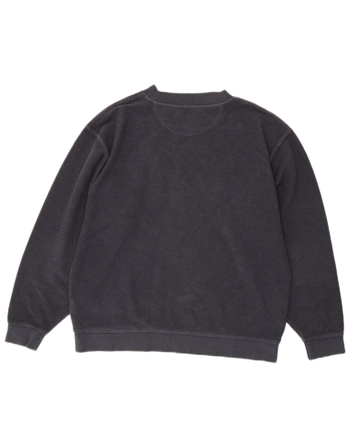 Wrangler Womens Graphic Sweatshirt Jumper UK 14 Medium Grey Cotton