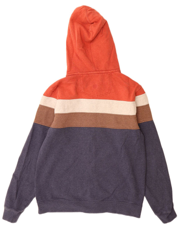Fat Face Mens Zip Hoodie Sweater Medium Multicoloured Colourblock