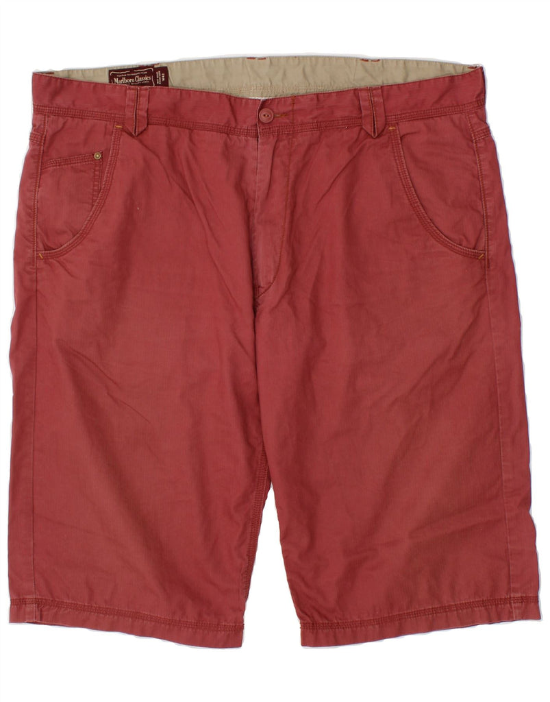 MARLBORO CLASSICS Mens Casual Shorts 2XL W42  Red Cotton | Vintage Marlboro Classics | Thrift | Second-Hand Marlboro Classics | Used Clothing | Messina Hembry 