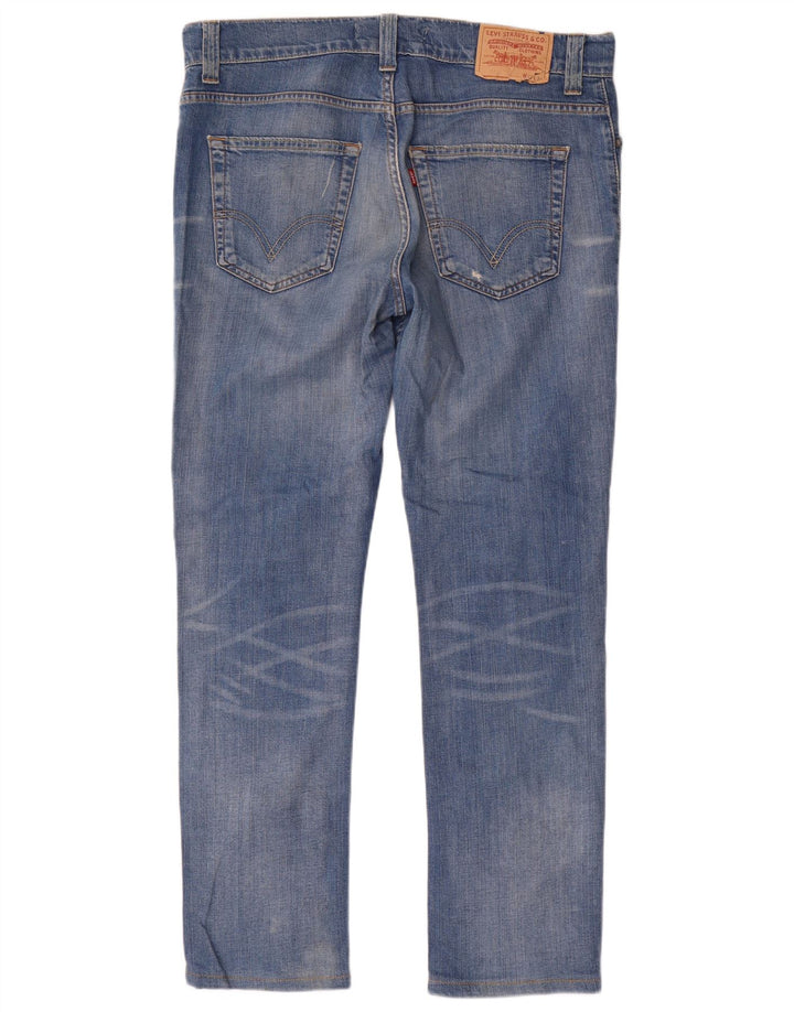 Levi's Mens 511 Slim Jeans W35 L31 Blue Cotton